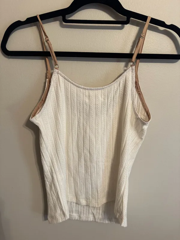 Blu Pepper white lace tank top - Image 2