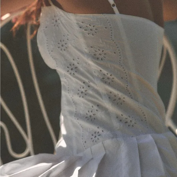ZARA Embroidered Dress - Image 6