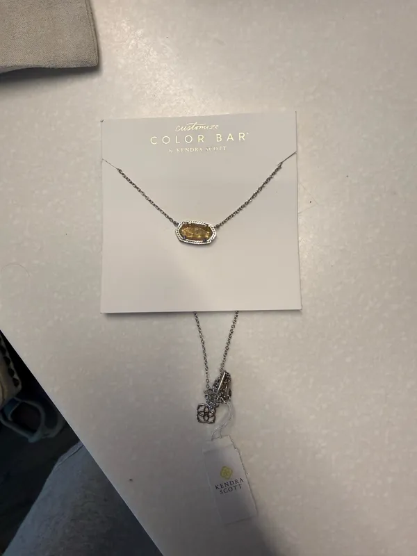 Kendra Scott Elisa Silver Pendant Necklace - Image 2
