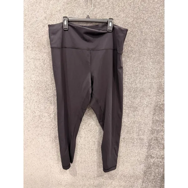 Lululemon Womens Leggings 18 Black Wunder Train High-Rise Crop 21 Activewear - Image 4