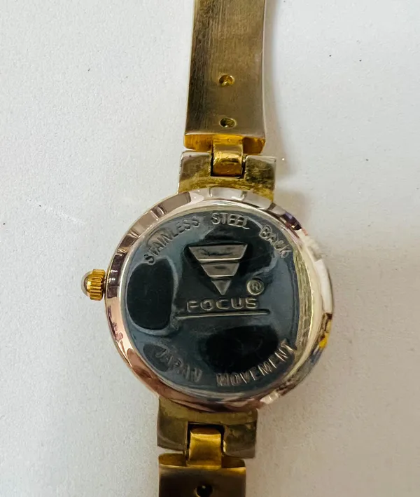 Focus Dainty Silver & Gold  Watch - Image 7
