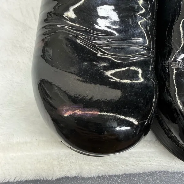 Dansko Professional Black‎ Patent Leather Clogs Womens 39 Nursing Work Shoes - Image 10
