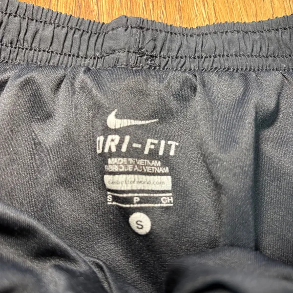 Nike Women's Tempo‎ Running Shorts Black White Small Dri-FIT Lined Active - Image 8