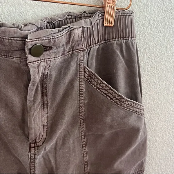 Old Navy HR Soft Utility "Paper Bag" Waist Elastic Waist Utility Pants Small - Image 9