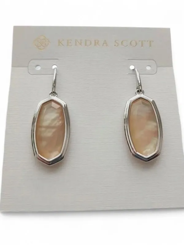 NWT Kendra Scott Dani Abalone Earrings - Image 2