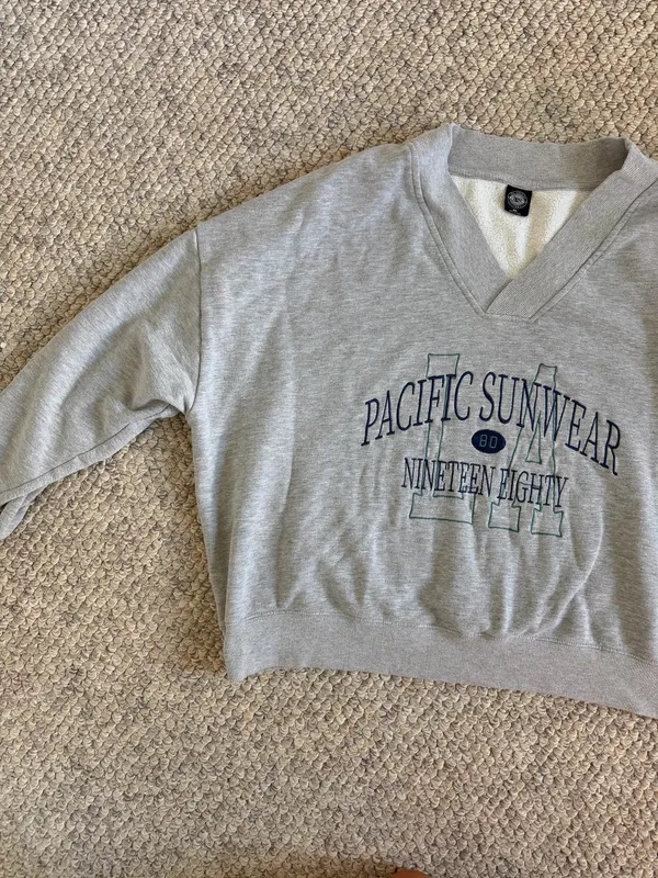 PacSun Sweatshirt Grey - Image 2