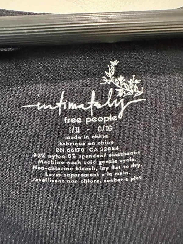 Intimately Free People Black Built In Bra Top L/XL - Image 4