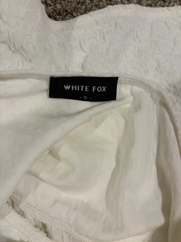 White Fox Boutique Dress Maxi White - Image 4