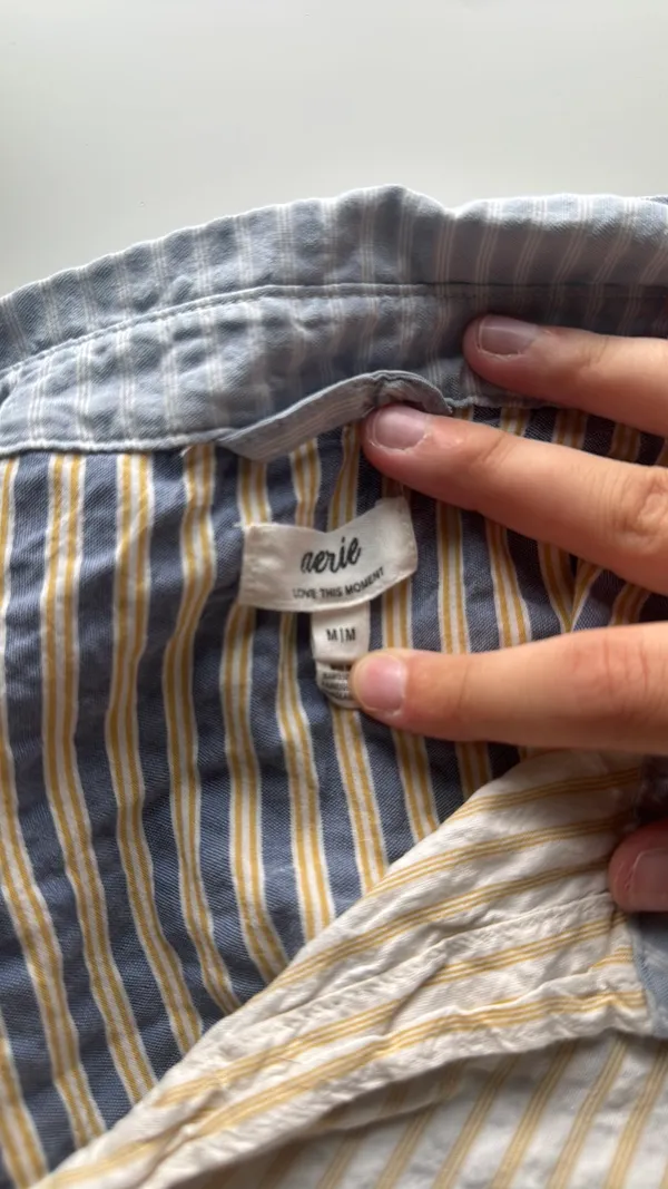 Aerie Button Down Long Sleeve - Image 3