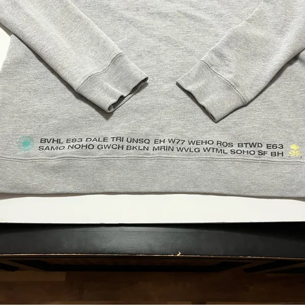 Soul Cycle Womens Size Medium Grey Gray Sweatshirt Long Sleeve‎ Cycling Athletic - Image 8