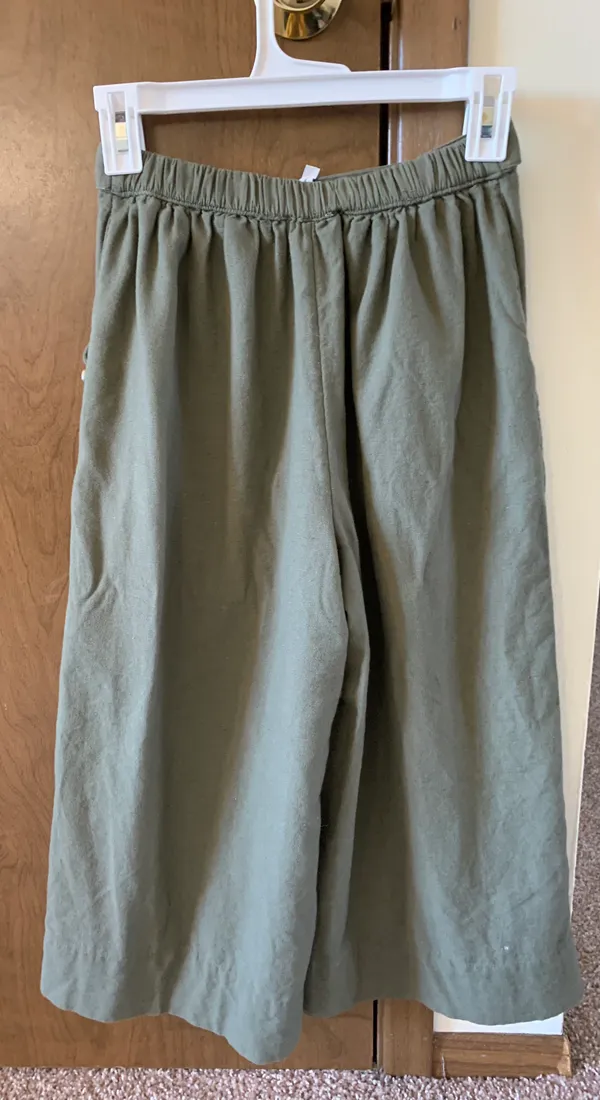 American Eagle Cropped Wide Leg Pants - Image 3