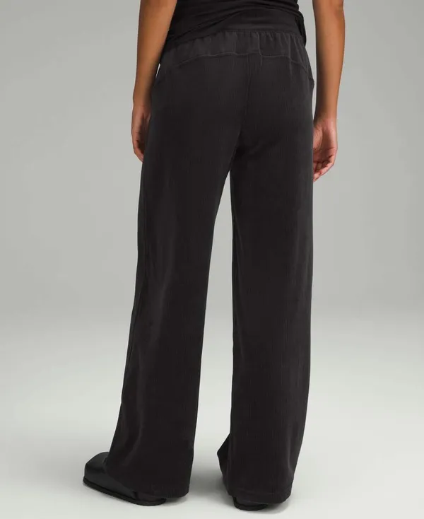Lululemon Scuba MR Wide-Leg Pant *Velvet Cord - Image 5