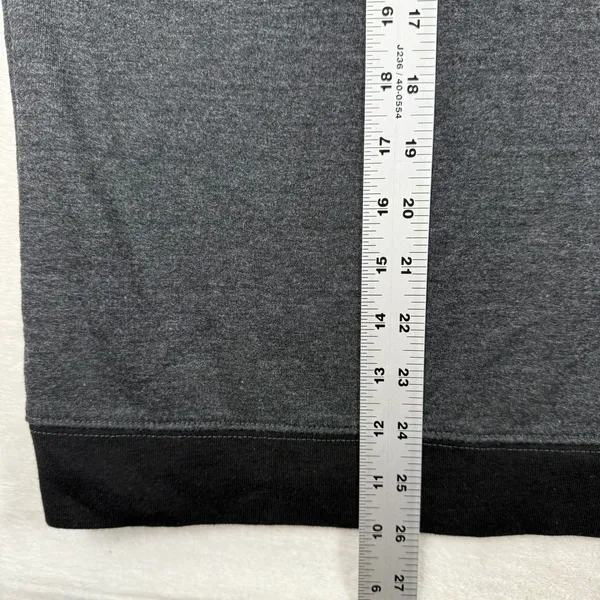 Natural Life Kindness Matters Floral Graphic Sweatshirt Charcoal Gray Medium - Image 4