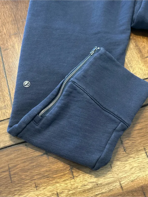 CRZ YOGA Navy Jogger Sweatpants Women’s Size 12 - Image 3