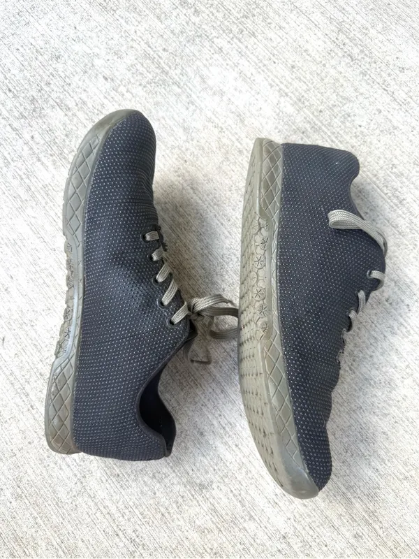 Nobull Shoes Outwork Superfabric Black Ivy Olive Green Sole Crossfit Trainer - Image 7