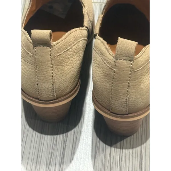 Lucky Brand LP-Vennia Dune Nubuck Leather Chelsea Ankle Booties Women’s 7 - Image 6