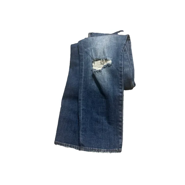 Madewell Perfect Vintage Crop Blue Jeans Women Sz 26 Distressed Classic Staple - Image 11