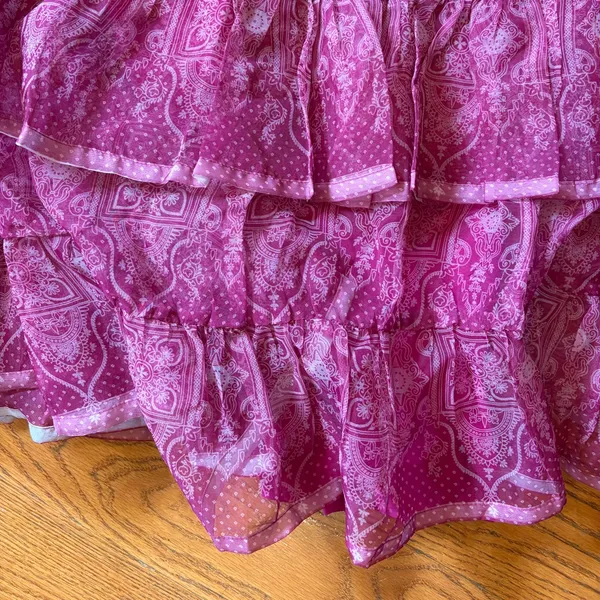 Anthropologie Let Me Be Tiered Midi Dress NWT M Romantic Wedding Guest Fairycore - Image 4