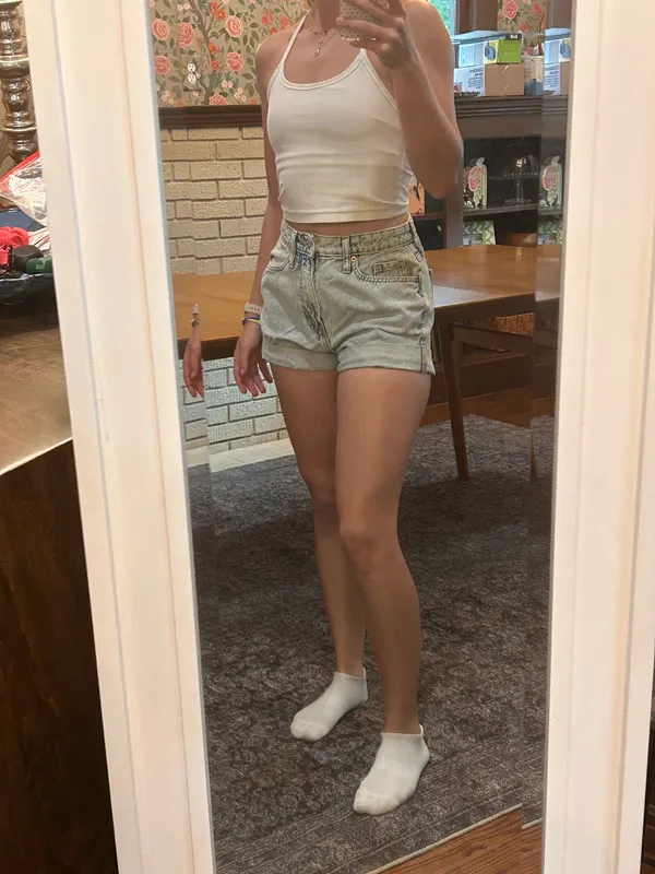 Wild Fable High Rise Jean Shorts - Image 5