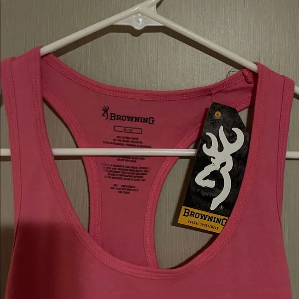 Browning medium NWT Bless your buckheart graphic tank top racerback small - Image 3