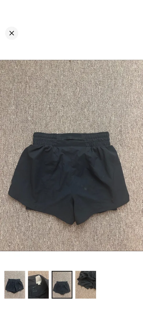 Nike Shorts Dri-Fit Women’s Small Black - Image 3
