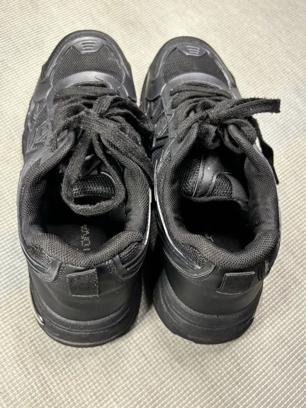 Wild Diva Black Chunky Dad Sneakers Platform Running Shoes Size 37 - Image 12