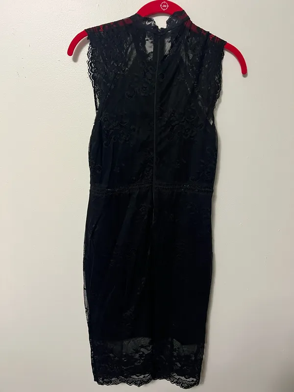 Windsor Black Lace Dress - Image 2