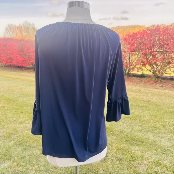 Michael Michael Kors Navy top - Image 9