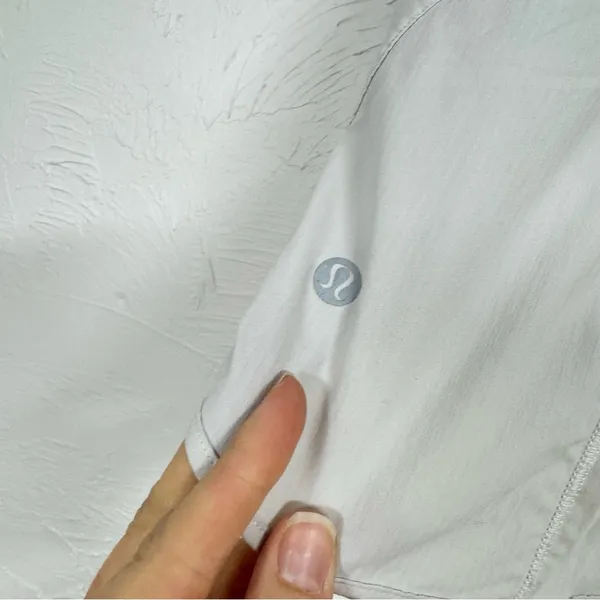 Lululemon Grey Athletic Shorts Womens 10 Casual Running Casual Lined retro Sport - Image 5