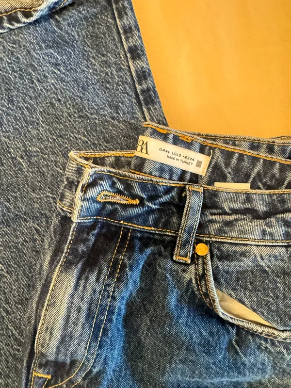 ZARA High-Rise Jeans Straight Leg - Image 2