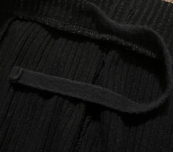 Alo ~ Ribbed Shorts Black - Image 6