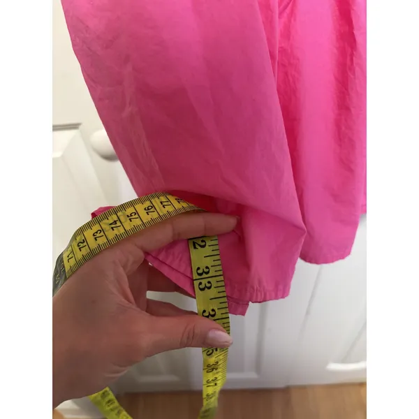 A New Day Pink Puff Sleeve Dress Small - Image 5