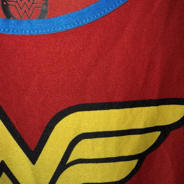 Wonder Woman Nightgown Womens JR SZ L 11 13 Sleepwear Cosplay Halloween Costume - Image 4
