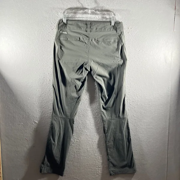 1245 | Columbia Omni-Shield‎ Hiking Gorpcore Utility Pants Sage Green Women 4S - Image 3