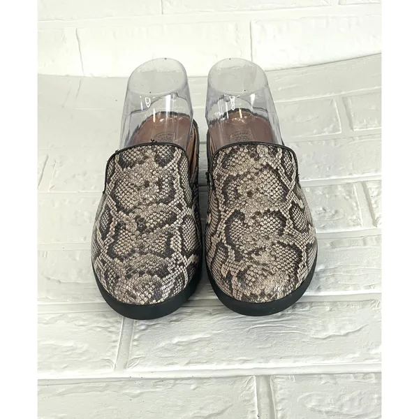 FitFlop SuperSkate Reptile Print Mule Slip On Shoes Size 6.5 - Image 2