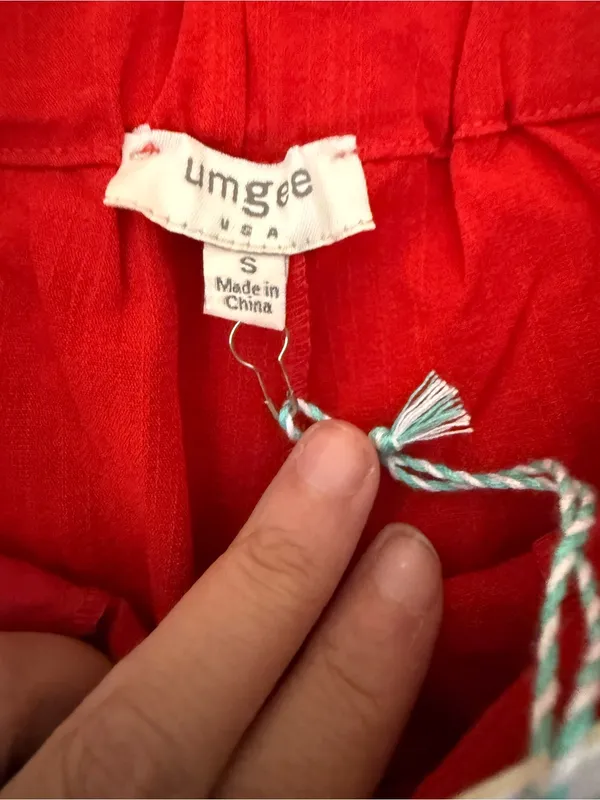 Umgee USA Pull On Red Dress Pants - Image 3