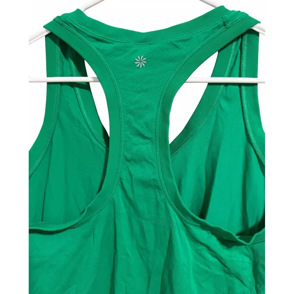 Athleta Momentum Seamless Tank Green Women's Size Large - Image 4