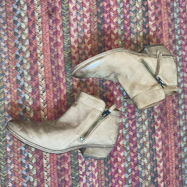 Sam Edelman Brown Leather Packer Zipper Ankle Boots - Image 6