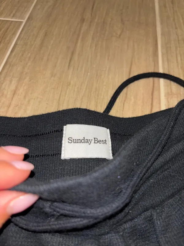 Flare Sunday Best Aritzia Waffle Pants - Image 2