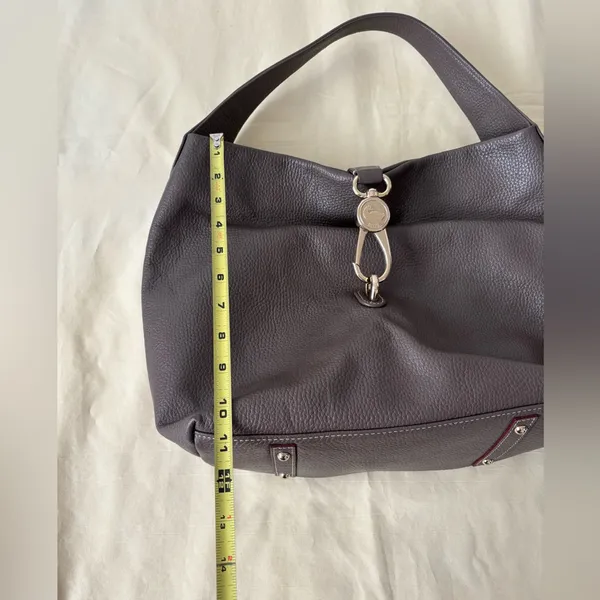 Dooney & Bourke Chocolate Brown Hobo Bag - Image 4