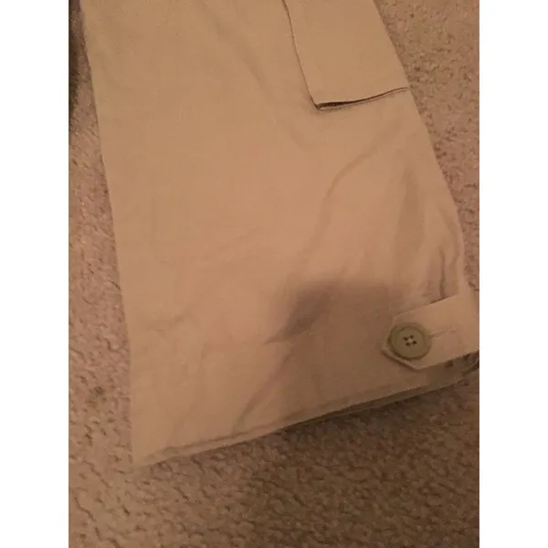 Gap Women's Khaki Capri Pants Zip & Button Pockets Casual Wear Size 2 - Image 8