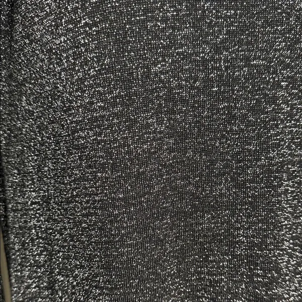 Michael Kors Metallic Sweater Dress S Black‎ Shimmer Dark Academia - Image 3