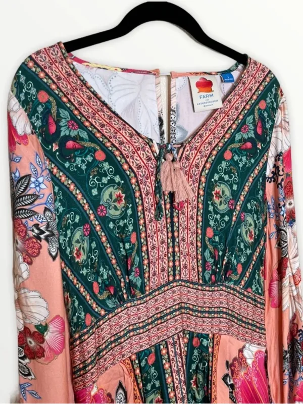 FARM RIO ANTHROPOLOGIE Topanga Mini Dress, S - Image 10