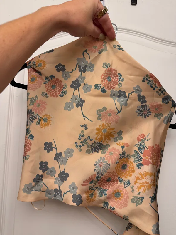 ZARA Floral Halter Top - Image 5