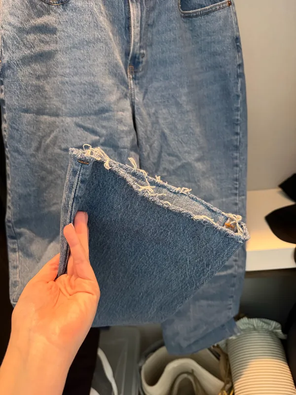 Abercrombie Vintage Straight High-Rise Jeans curve love - Image 3