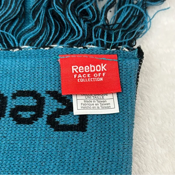 San Jose Sharks NHL Hockey Reebok Team Logo Acrylic Winter Scarf Scarve Unisex - Image 4