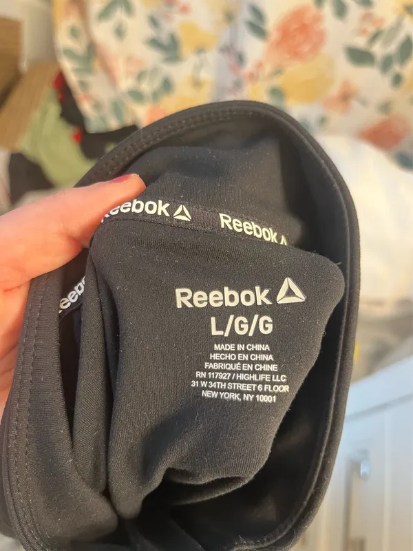 Reebok Zip-Up Jacket Black - Image 4