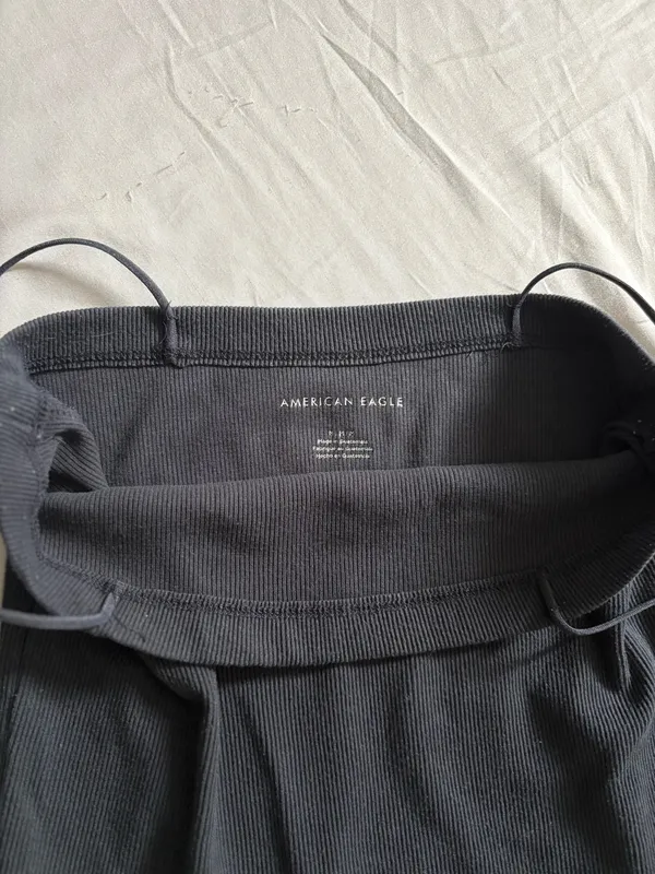 American Eagle Navy Blue Ribbed tank - Image 2
