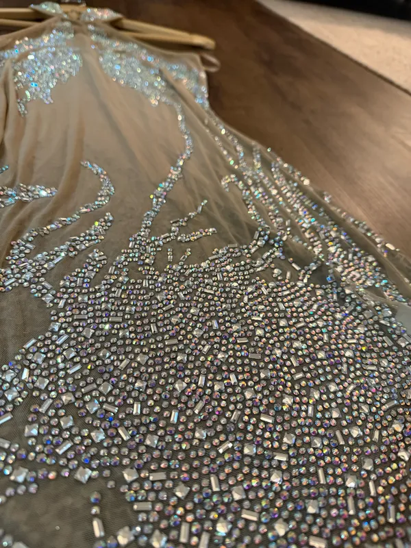 beaded dress Gold Size XS - Image 2