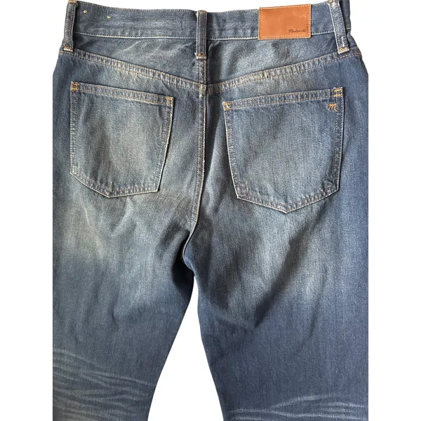 Madewell‎ The Perfect Vintage Jeans Faded Indigo Wash Cool Step Hem Size 29 - Image 11